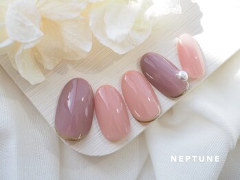 ネプチューン 自由が丘店(NEPTUNE)の写真/【パラジェル使用】シンプル定額¥6500★ワンカラー・カラグラ¥5500★季節に合わせたワンカラーも人気！