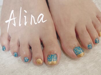 エリナネイルサロン池袋(Alina Nail Salon)/レオパード
