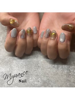 ニュアンスデザインネイル