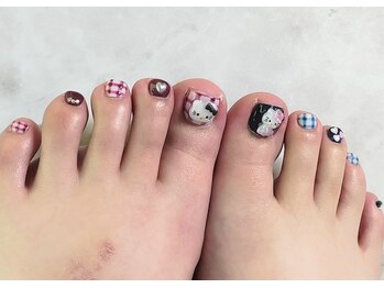 わたしのネイルとよもぎ蒸し/フット