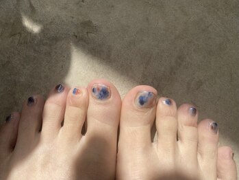 クリアフットネイル