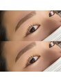 キューラッシュ 北千住店(Q-LASH)&nbsp;パリジェンヌ×アイブロウ同時施術の仕上がりです☆