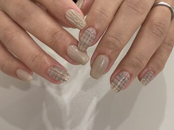 プチナノ(petitnano)/【rina】ニュアンスネイル