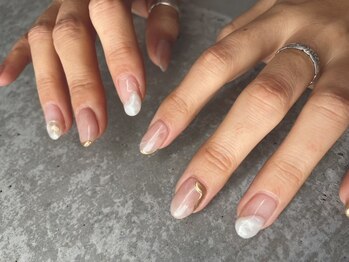 ディアブルー 湘南台店(diar blue)の写真/《ケア・持ち重視◎》パラジェル導入★深みのあるニュアンスカラー/enoiマグネットが好評*オフィスにも◎