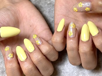 ノヘア(Nohea)/持ち込み◆春フラワーネイル