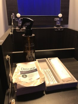 ゆめのまくら 品川店/各ブース専用ドレッサー