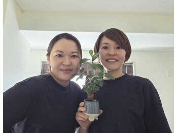 ユラ鍼灸サロン(YURA鍼灸サロン)/スタッフ2人でやっています♪