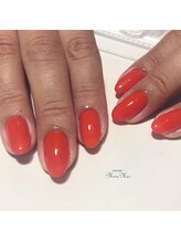 パラジェル認定サロン メールメール 池袋店(MereMer)/ブラッドオレンジネイル