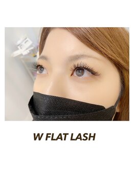 グラスラッシュ 敷島店(Grace lash)/Wフラットラッシュ