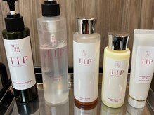 ヘアーユニットアンバー(Hair Unit Amber)の雰囲気（＜TIP化粧品使用＞お肌に優しいこだわりの商材です。）