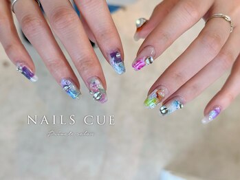 ネイルズキュー(NAILS CUE)/カラフル/グラデーション