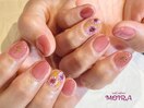 【秋桜ネイル】