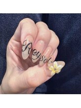 ザ バームシックス 銀座三丁目店(THE BALM six)/レタリングネイル/夏ネイル