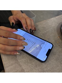 チャイ 大阪上本町店(chai)/秋ネイル