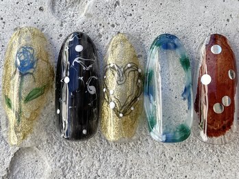 ニュアンスインクバラ ¥12000