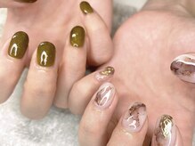 プリズム(PRISM)/ジェルネイル秋ニュアンス