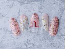 ネイルサロン 優/ツイードネイル