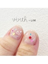 バースプラスリム(virth+LIM)/ジェルネイル　150分制