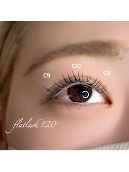 ビュップ 海老名店(美u p)/フラットラッシュ120本