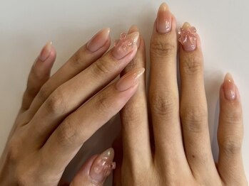 ジンジャー(GINGER)の写真/シンプルネイル/綺麗め/グラデーションなどがお好みの方◎うる艶フォルムで魅せたくなる爪へ＊