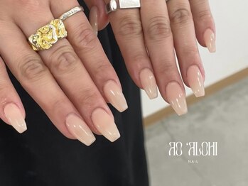 アオアロヒネイル(ao alohi nail)の写真/経験豊富なネイリストが魅せる長さ出し☆幅広いデザインをご提案◎スラっと美しい理想的な指先へ導きます♪