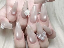 クイーンズネイルサロン(Queen's nail salon)/長さだし持ち込みデザイン