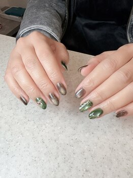 クリスマスネイル