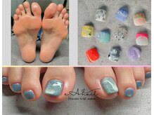 エアネイル(eA NAIL)の雰囲気（夏に向けてフットメニューも充実♪足元まで抜かりなく◎）