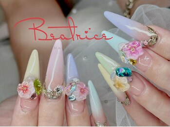 ベアトリーチェ 新宿西口(Beatrice)の写真/アクリルもチップもご用意!お爪に合わせた長さだしの施術が可能◎長いだけがスカルプじゃない！自爪育成も!