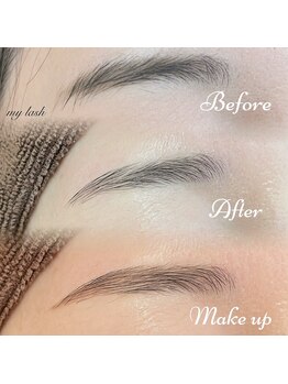 マイラッシュ 祇園店(my lash)の写真/【新登場】ケアが難しい眉毛はプロにお任せ♪美眉WAX脱毛で印象激変!美眉で第一印象UPしませんか?