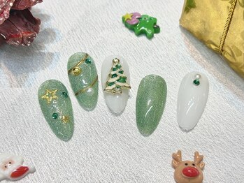 ラッキー(Lucky)/クリスマスネイル
