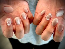 ヌル ネイル 堀江(NURU NAIL HORIE)/マグネット×ニュアンスネイル☆
