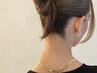 【女性】うなじワックス脱毛+光脱毛