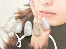 サニーサイド ウィズ マキア 茅ヶ崎店(Sunnyside with MAQUIA)/大理石ネイル