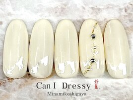 ラメライン可愛いオフィスネイル