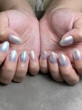 ハチニーキューネイルアトリエ(829 Nail Atelier)/マグネット＋パウダー