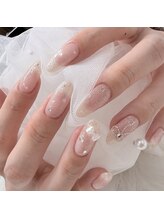 ネイルサロン ミュウ 池袋店(nailsalon Myuu)/クリアキラキラネイル