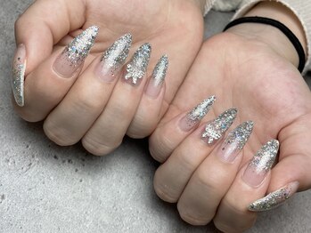 ラメグラデーション