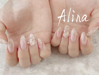 エリナネイルサロン池袋(Alina Nail Salon)/ラメグラデーション