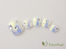 エリクサーネイル 神田(Elixir Nail)/フットやり放題/クーポン使用