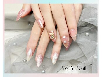 ワイアンドワイ(Y&Y)/ブレイク中のバカラネイルネイル