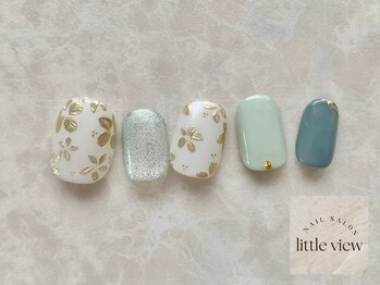 リトルビュー(little view)/ミントマグネットフラワー ¥9980