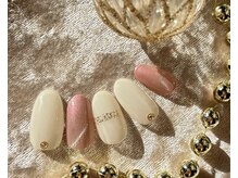 エクラ(eclat)/ピンクマグ×クリーム