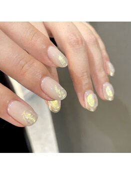 ネイルズ ヒマワリ(Nails Himawari)/【前田担当】持ち込みデザイン