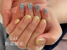 オーク 新潟駅前(OAK)/Hand ラメグラデーション