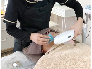 プライベートサロン アール(R)の写真/ひげ剃り負けしやすい方！鼻下やアゴが気になる…そんな方必見☆当店大人気の部分脱毛で清潔感UP&好印象◎