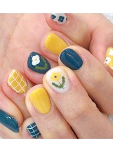 ネイルチックコウベ 銀天街店(Nail Chick kobe)/【TOYBOX.nail】手描きアート