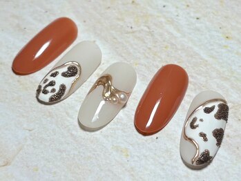 アルカナ(ARCANA)/10月ジェルデザイン￥9,500