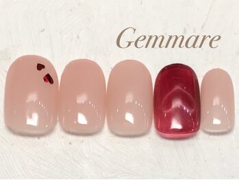 ジェンマーレ 青葉台店(Gemmare)/マグネットハートネイル