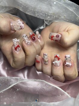 持ち込み &nbsp;メンカラ現場ネイル